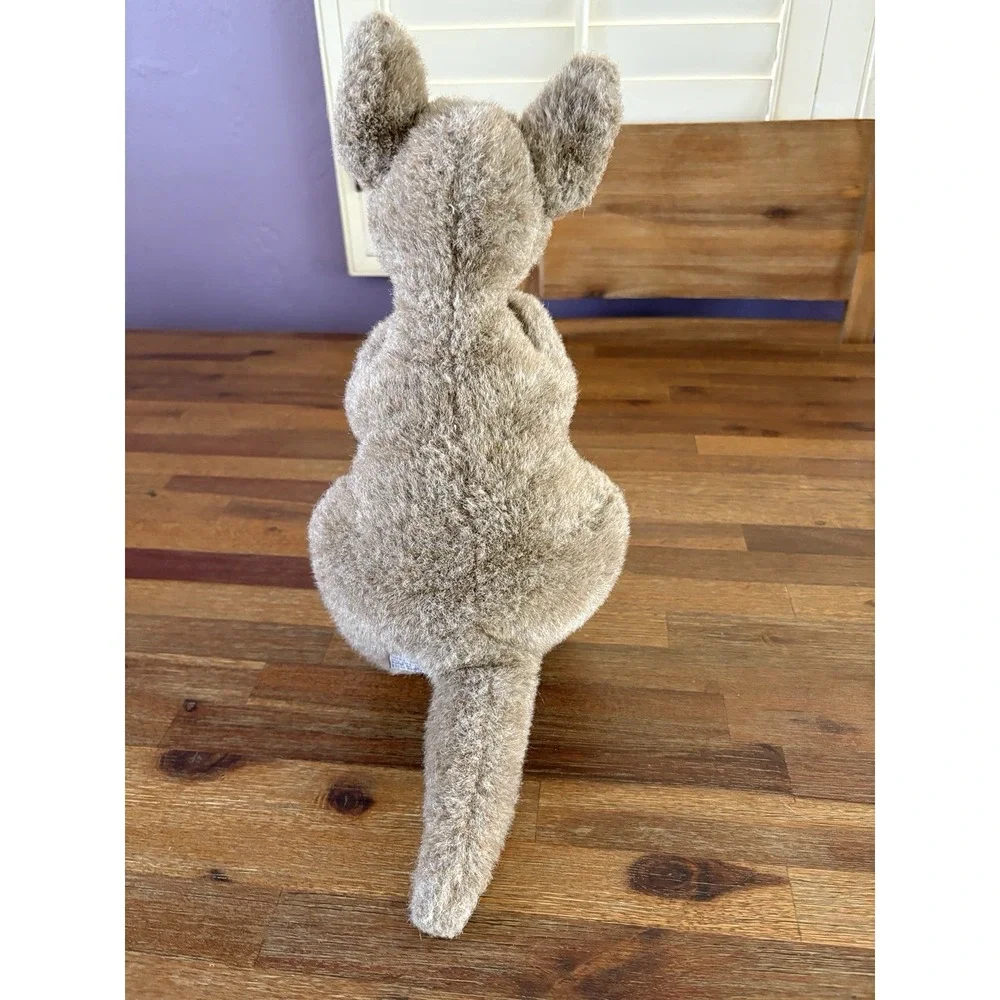 GUND Kangaroo With Baby Joey 1993 Brown Stuffed‎ Plush